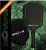 MUVN-16H Pickleball Paddle (Thermoformed Raw Carbon Fiber)