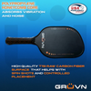 GRUVN MUVN-13S Pickleball Paddle (Thermoformed Raw Carbon Fiber)