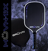 GRUVN MUVN-13X Pickleball Paddle (Thermoformed Raw Carbon Fiber)
