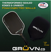 GRUVN MUVN-16X Pickleball Paddle (Thermoformed Raw Carbon Fiber)